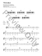 Trouble piano sheet music cover